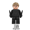 TP1038 Superhero Eagle Woman Green Lantern Elemental Human Black Luthor Minifigures