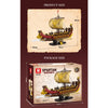 3043pcs Reobrix 66104 Spartan Warship