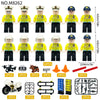 M8266 Spring Thunder Action Group M8262 Traffic police duty team Minifigures