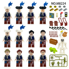 M8224 M8225 Pearl pirate crew Minifigures