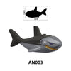 AN001AN003 XP582 K2260 Shark minifigure accessories