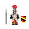 YL001 YL002 Medieval England French Noble Knights Minifigures