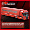 1228PCS MX 10008 Formula Racing Team Transport Truck
