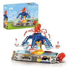 2144pcs XJD JD117 OCTOPUS AMUSEMENT PARK