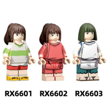 RX6601-RX6603 Spirited Away series Minifigures