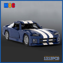 1215pcs MOC-100856 Dodge Viper GTS (1996-2002) - Dark blue version