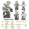 YZ00140C-00148C Delta Operation (with golden weapon film) Military Special Forces Minifigures
