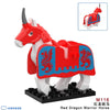 M115-120 Medieval series ancient scorpion mount armored warhorse Minifigures