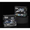 1468pcs T1107 Space Explanation：Spaceship Robot Combination 2N1