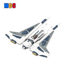 (Gobricks version)MOC-143184 Mandalorian starfighter Kom'rk-class fighter