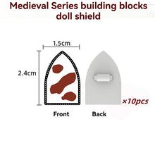 N3031-3033 Medieval Egyptian Shield Minifigures
