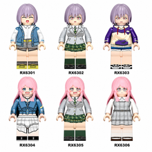 RX6301-6306 BanG Dream! Series Anon Chihaya Minifigures