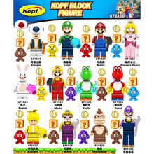 KF6186 Games Movie Yoshi Mario Luigi Minifigures