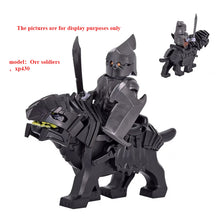 P8011-8014 Wolf Medieval Warcraft Minifigures