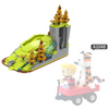 (Gobricks version) 436pcs MOC Calvin and Hobbes - Tigger on the grass