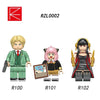 RZL0002 RZL0003 SPY×FAMILY Series Minifigures