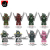 W1352-1359 Fallout: Power Armor series Minifigures
