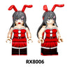 RX6401 RX6402 RX8001-8006 Rascal Does Not Dream series Minifigures