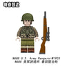 N683-688 World War II U.S. Army Rangers Minifigures