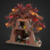(Gobricks version) 421pcs MOC Woodland Elf House in Autumn