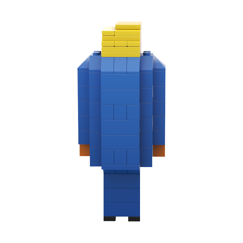 (Gobricks version) 123pcs MOC-185294 Donald Trump – Joy Bricks