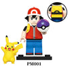 PM001-006 The Pokémon series minifigures