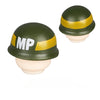 WWII US Army Officer Soldier Minifigure Helmet Weapon 5PCS