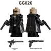 GG026 Special Ops Agent in Black minifigures