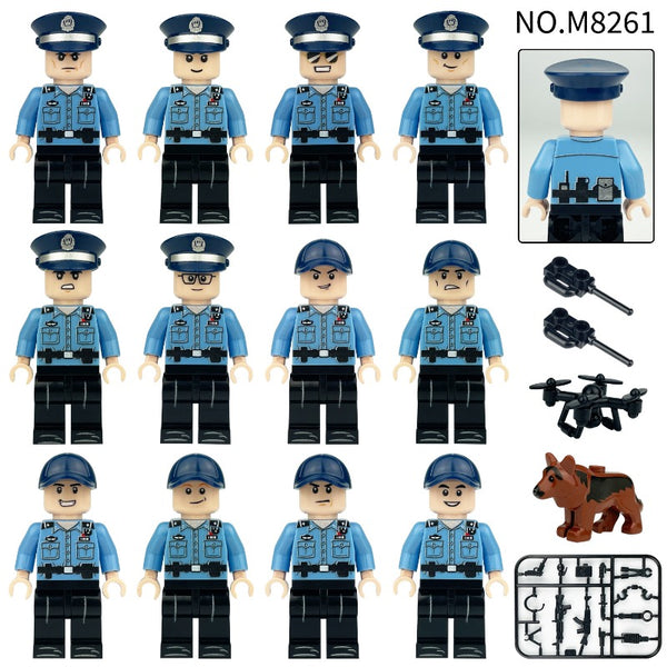 M8261 security police Minifigures – Joy Bricks