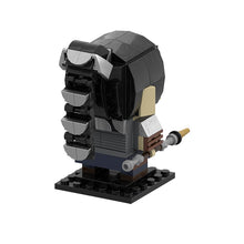 (Gobricks version) 154PCS MOC-179958 Shadowheart Brickheadz (Baldur's Gate 3)