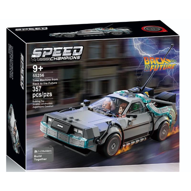 やっすぃ様① X 17.1 ❷メッシ③フューチャー28.5 3セット 357pcs Time Machine from Back to the Future – Joy Bricks