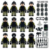 M8011 M8198 Counter Terrorism Special Forces Minifigures