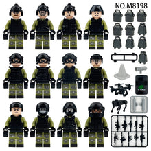 M8011 M8198 Counter Terrorism Special Forces Minifigures