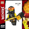 GA107-114 Phantom Series Ninja Minifigures