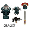 F16-18 Warhammer 40,000 Space Marine Legions Minifigures