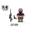SJZ004-SJZ007 Delta Force Special Forces Minifigures