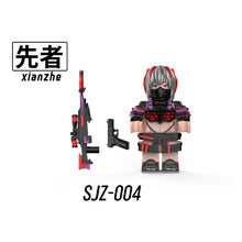 SJZ004-SJZ007 Delta Force Special Forces Minifigures