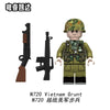 N719-722 Vietnam War Series: U.S. Forces and North Vietnam Minifigures