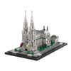 (Gobricks version) 843pcs MOC-214496 St. Patrick's Cathedral 1:800