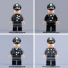 MTUV158-MTUV161 German military general in World War II minifigures