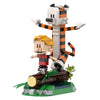 (Gobricks version) 495PCS Calvin and Hobbes -- Tigger