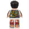 LB01-LB03 Classic Old Flower Trendy Brand Black Gang Tattoo Minifigures