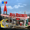 (Gobricks version) 1996PCS MOC-180677 Red Rocket Modular Gas Station from Fallout