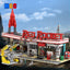 (Gobricks version) 1996PCS MOC-180677 Red Rocket Modular Gas Station from Fallout