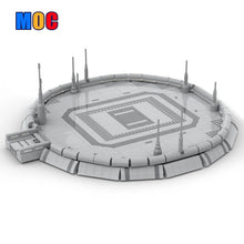 1074pcs MOC-116074 Kamino Modular Landing Platform