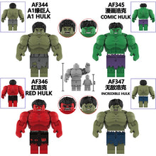 AF344-347 superhero Hulk Minifigures
