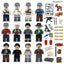 M8274 M8035 War‑Resistance General Mobilization Minifigures