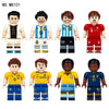 M8242 M8101 M8077 M8046 Football League Player Minifigures