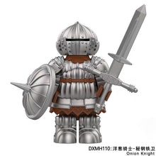 DXMH110-111 Dark Souls Ⅲ Onion Secret Iron Guard Knight Siegward minifigures