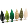 3778 Street View Urban Green Forest Pine Cypress Spruce 5pcs